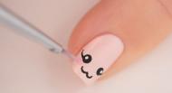 Tuto Vidéo : Nail Art Kawai / Cute Face