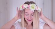 Tuto vidéo : Comment réaliser une couronne de fleurs