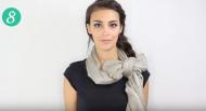 Tuto vidéo : 8 façons de porter son écharpe