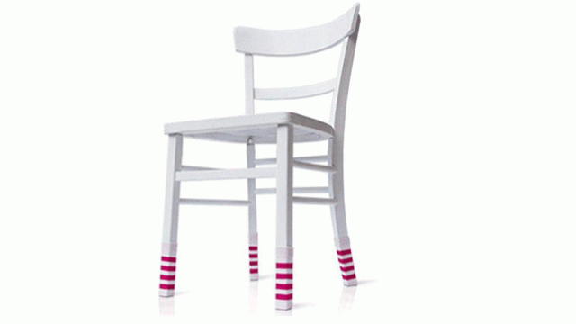 DIY : Des chaussettes pour pieds de chaise 