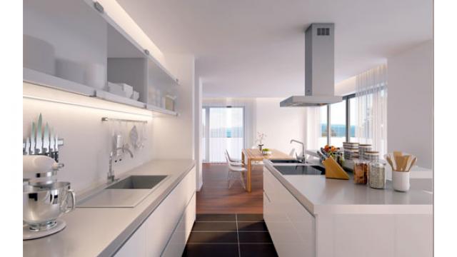 Le blanc est tendance dans la cuisine