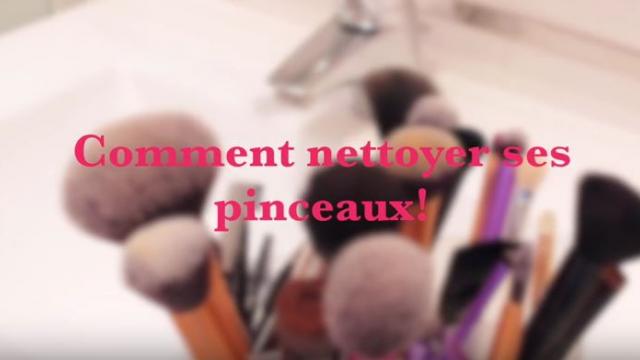 Tuto vidéo : 3 techniques pour nettoyer ses pinceaux 
