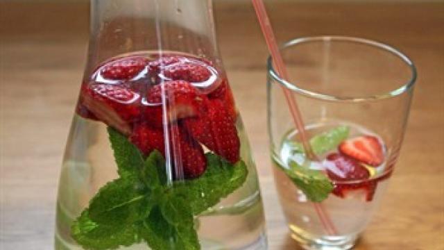 Élégantes, les eaux détox